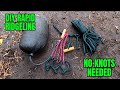 Diy rapid ridgeline  no knots needed in the field