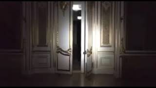 Doors open on their own within the haunted mansion. Harlaxton college.