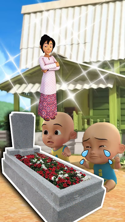 Upin Ipin bayi sedih keluarganya meninggal😭 opah tok dalang dan kak Ros #shorts
