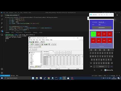 Omron PLC - Android Communication (Fins Protocol Over Socket TCP)