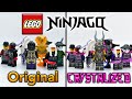 LEGO Ninjago Original vs. Crystalized Villians Comparison!