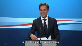 Terugkijken: het inleidend statement van minister-president Rutte na de #ministerraad.