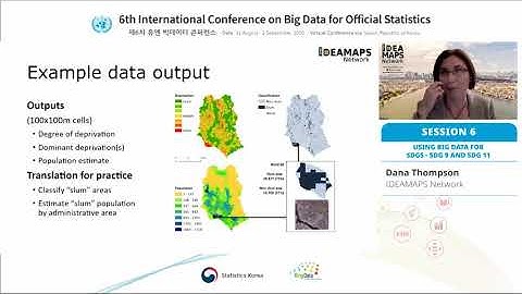Using Big Data for SDGs - SDG 9 and SDG 11