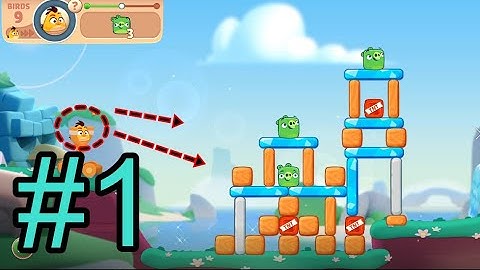 Angry Birds Journey - Gameplay Walkthrough Part 1 - Levels 1 - 10 (Android, iOS)