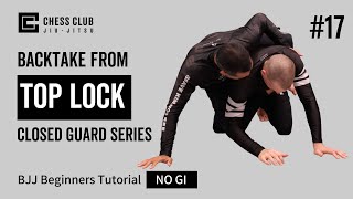 No Gi BJJ Beginners Tutorial - Top Lock Backtake