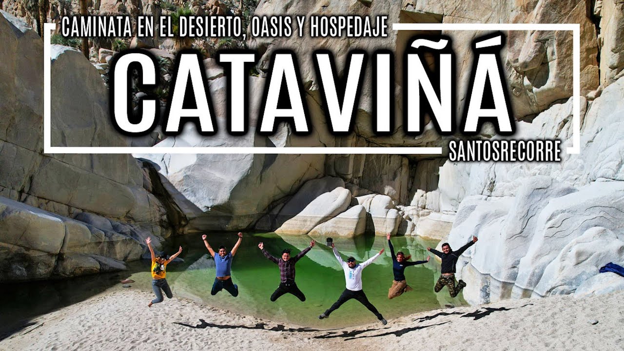 🏝 OASIS de CATAVIÑÁ, BAJA CALIFORNIA - Desierto y PINTURAS RUPESTRES - Baja Road trip 