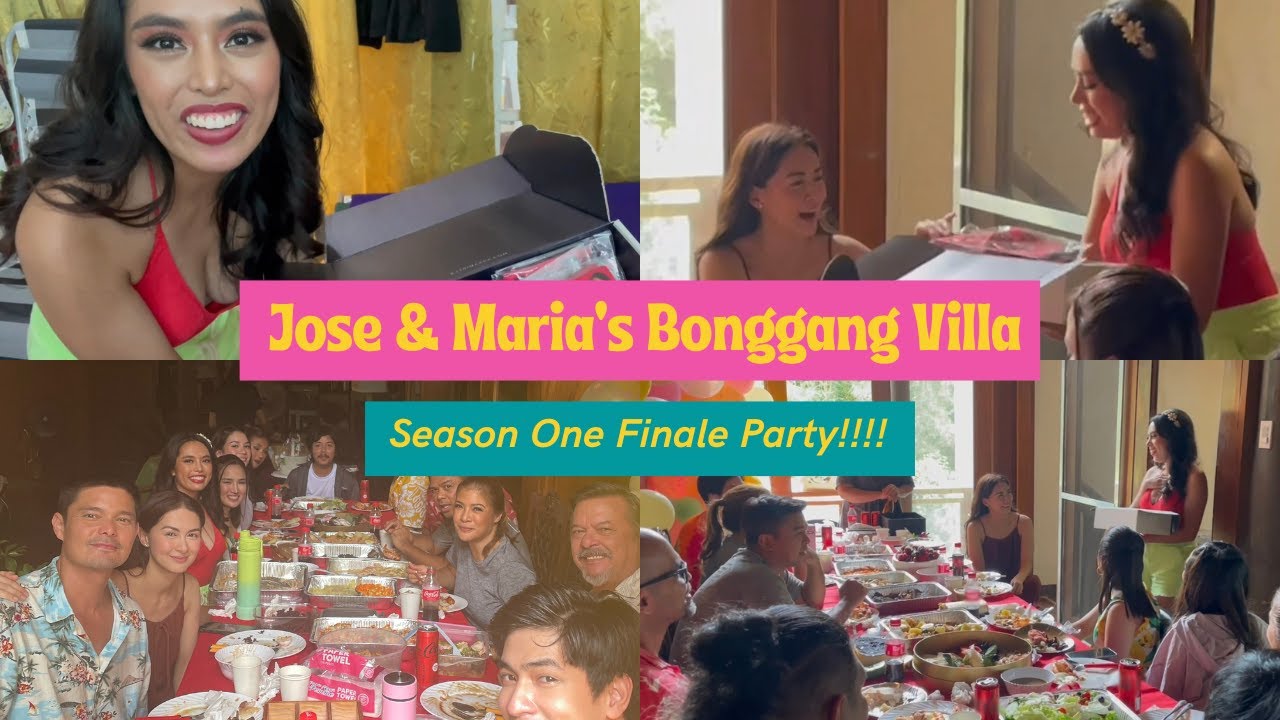 What Happened At The 'Jose and Maria's Bonggang Villa' Finale Taping Party!