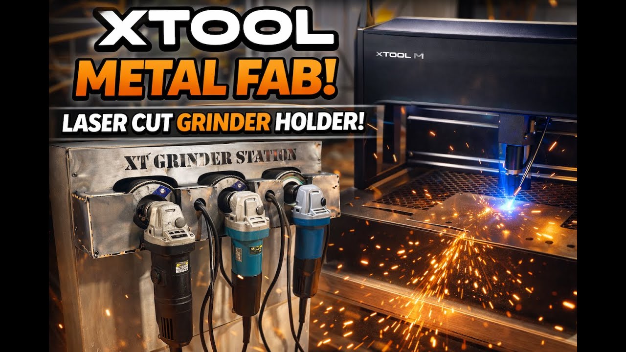XTOOL METAL FAB LAZER GRINDER STATION