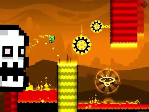 Press start geometry dash full gameplay Realtime YouTube Live View ...