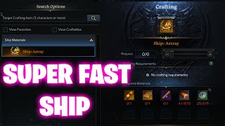 How To Get Astray Ship Lost Ark Guide (Best Ship)