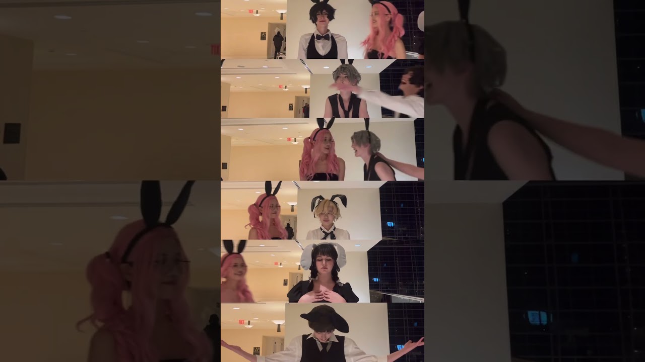 CUTEST VIDEO EVER #alienstage #cosplay #cosplayconvention #mizisua #ivantill #animeconvention