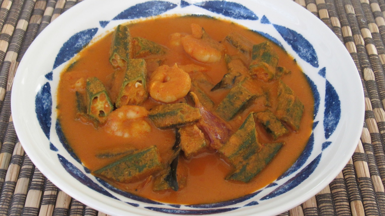 Prawn & Okra Curry Mangalore Recipe One Pot Dish YouTube