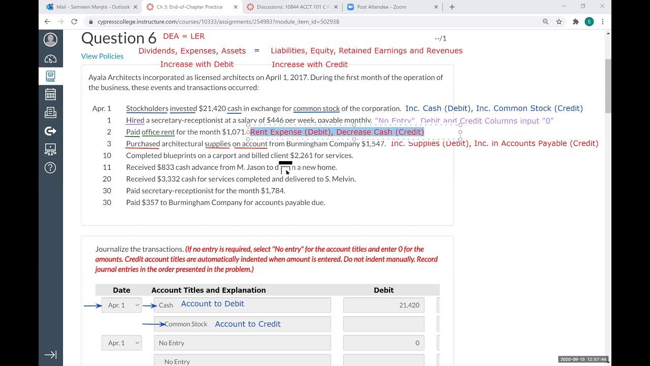 Video demonstrating Chapter 3 End of Chapter Question 6 - YouTube