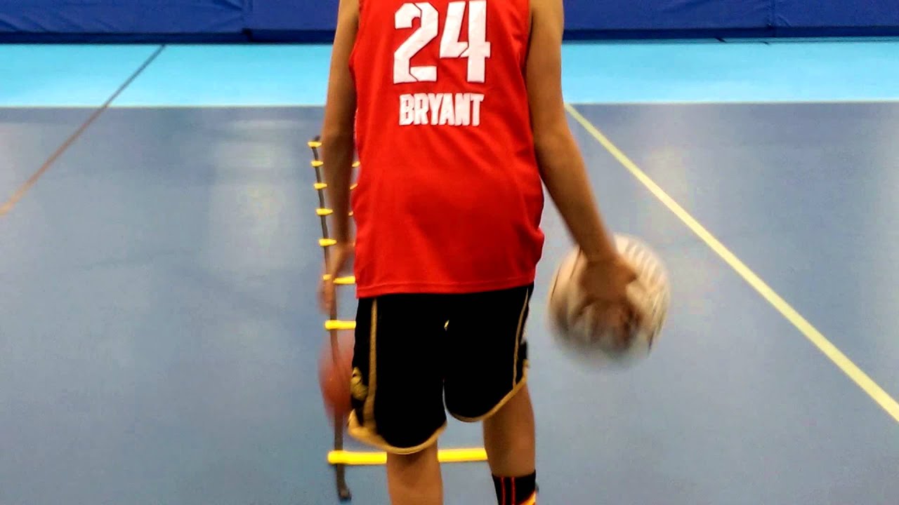 Lance ladder drills with 2 balls YouTube