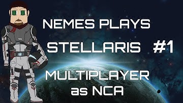 Stellaris Utopia YouTuber Multiplayer Fun - NCA Ep 1