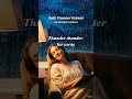 Soft Thunder Echoes 🌩️ Sleep Music | Smooth Jazz Thunder No Ads | Swing Era Echoes #shorts