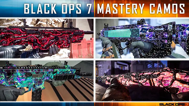 All BLACK OPS 7 MASTERY CAMOS | MULTIPLAYER, ZOMBIES, WARZONE, CAMPAIGN