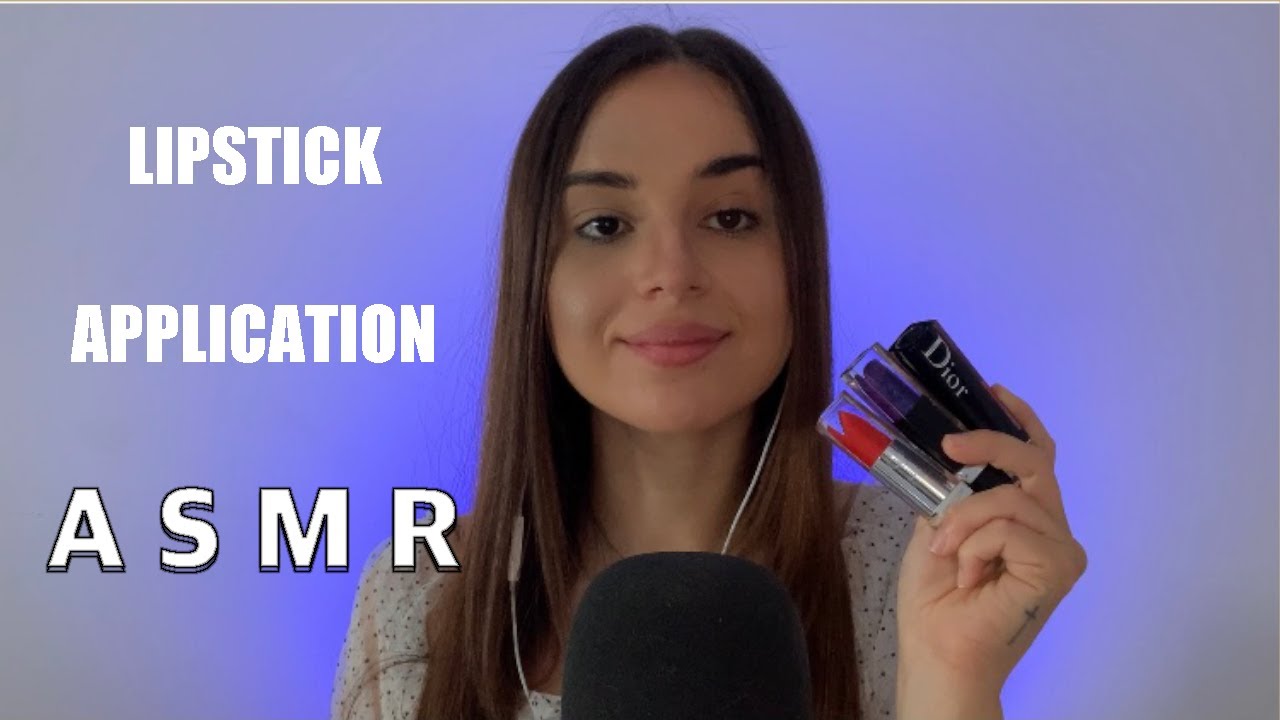 ASMR ITA | LIPSTICK APPLICATION | MOUTH SOUNDS | COLLAB. WITH SERENITY ASMR