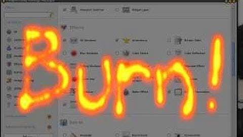 Paint Fire on Screen - Ubuntu 10.10 - Compiz MUST be installed (Video In Description)