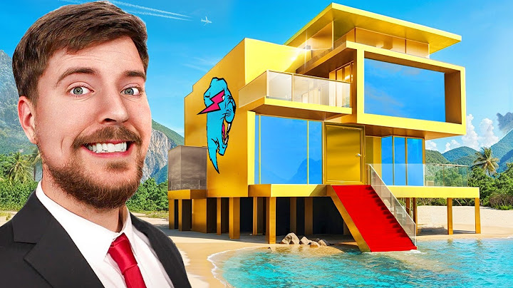 I Surprised MrBeast With a Custom House!