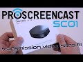 Proscreencast sc01 transmetteur sans fil vido