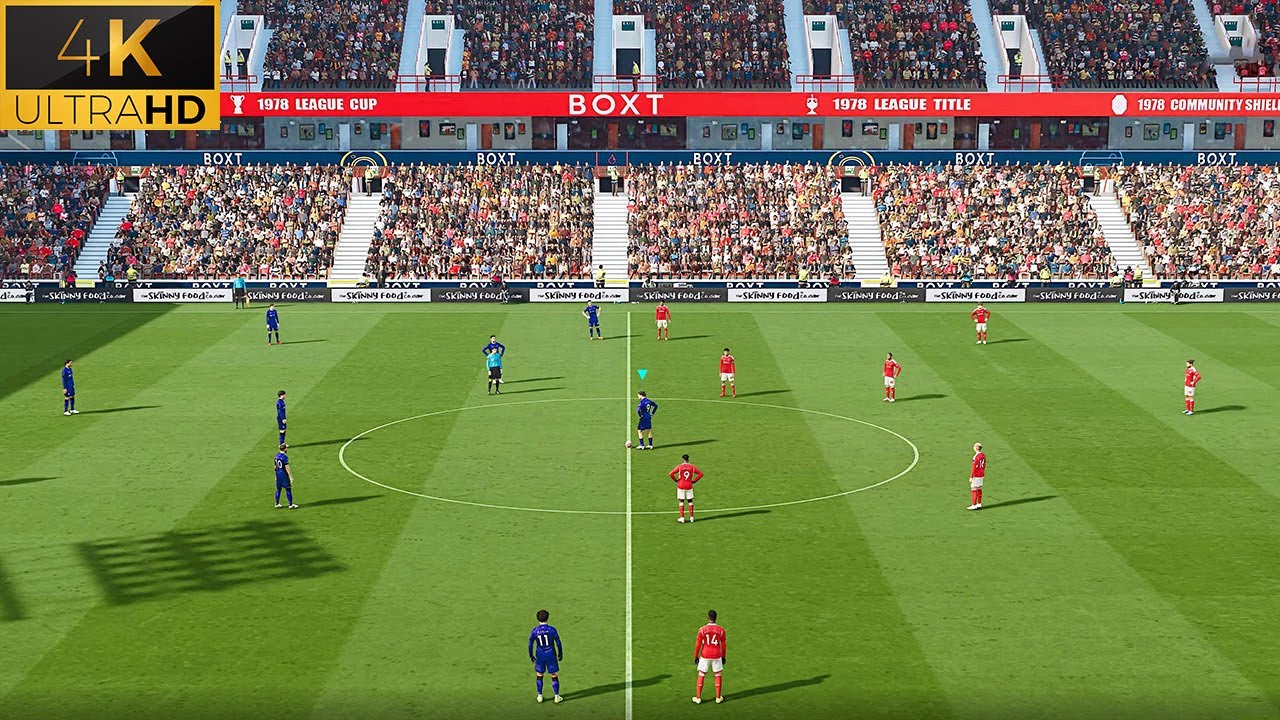 PES 2024 Incredible Photorealistic Graphics Mod | Forest vs Liverpool | PES 2021 Patch | 4K