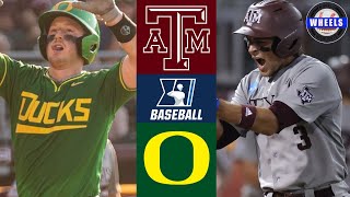 #3 Texas A&M vs Oregon (EXCITING GAME!) | Supers G2 | 2024 College Baseball Highlights