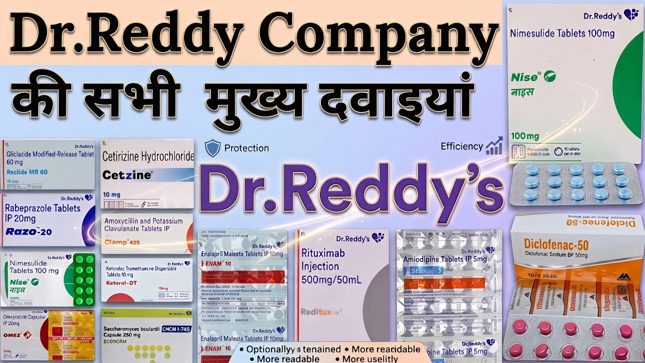Dr.Reddy Laboratories All Medicines | Most Commonly Used DR.Reddy ...