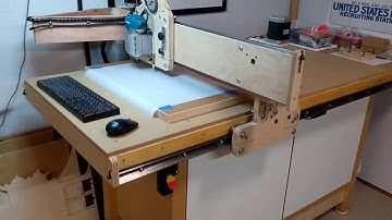 DIY CNC Router Repeatability Demo
