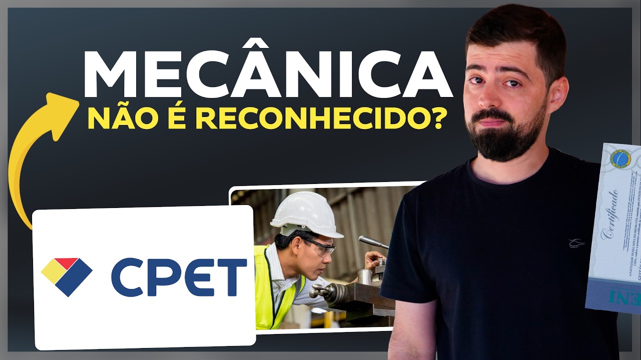 5 COISAS QUE VOCÊ PRECISA SABER ANTES DE FAZER O CURSO TÉCNICO EM MECÂNICA DO CPET