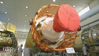 ２月打ち上げのロケット公開 降水観測衛星を搭載