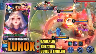 Tutorial Lunox 2025 Top 1 Global Watch This If You Want To Be Good At Playing Lunox