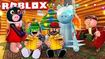 ROBLOX PIGGY Book 2 / PIGGY ATTACKS US ON CHRISTMAS WINTER HOLIDAY!