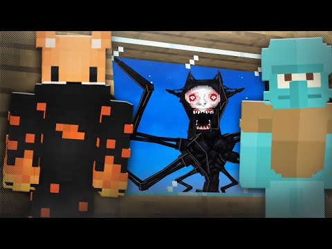 SCAPPARE DAL THE GROWLING MAN IN MINECRAFT È TERRIBILE!!