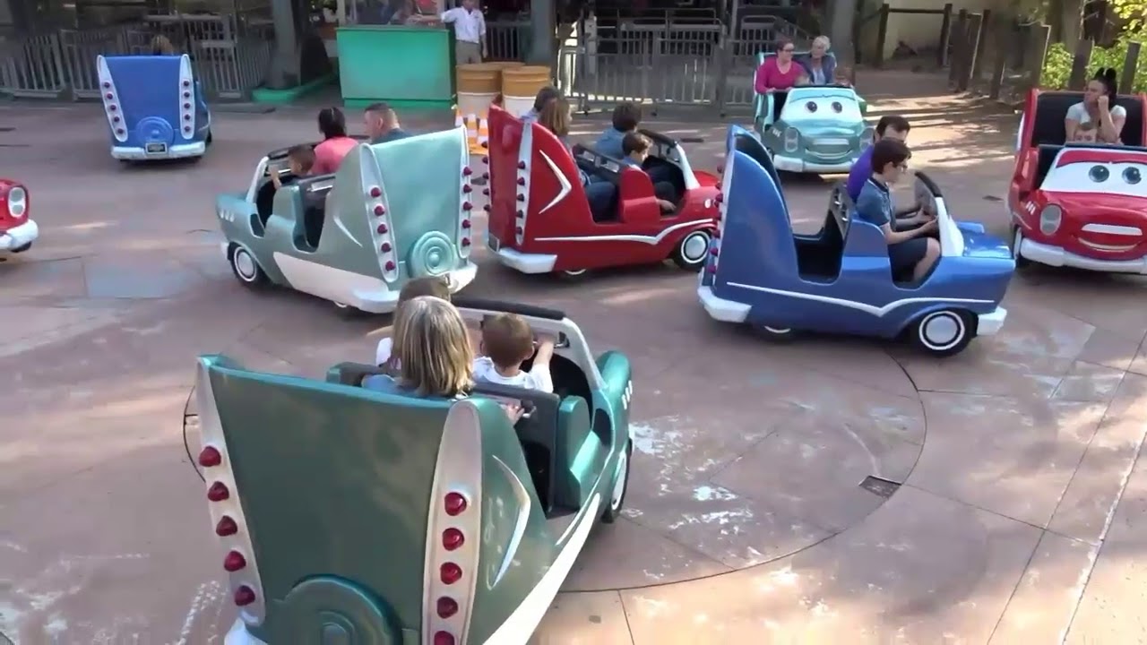 Cars Quatre Roues Rallye Disneyland Paris off ride full Cars Quatre Roues Rallye Disneyland Paris off ride full