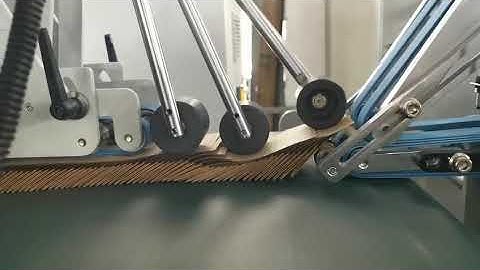 XCS-650PC-A #foldergluer #corrugated #package #carton box#machine for Small Spring Folding Paper Bag