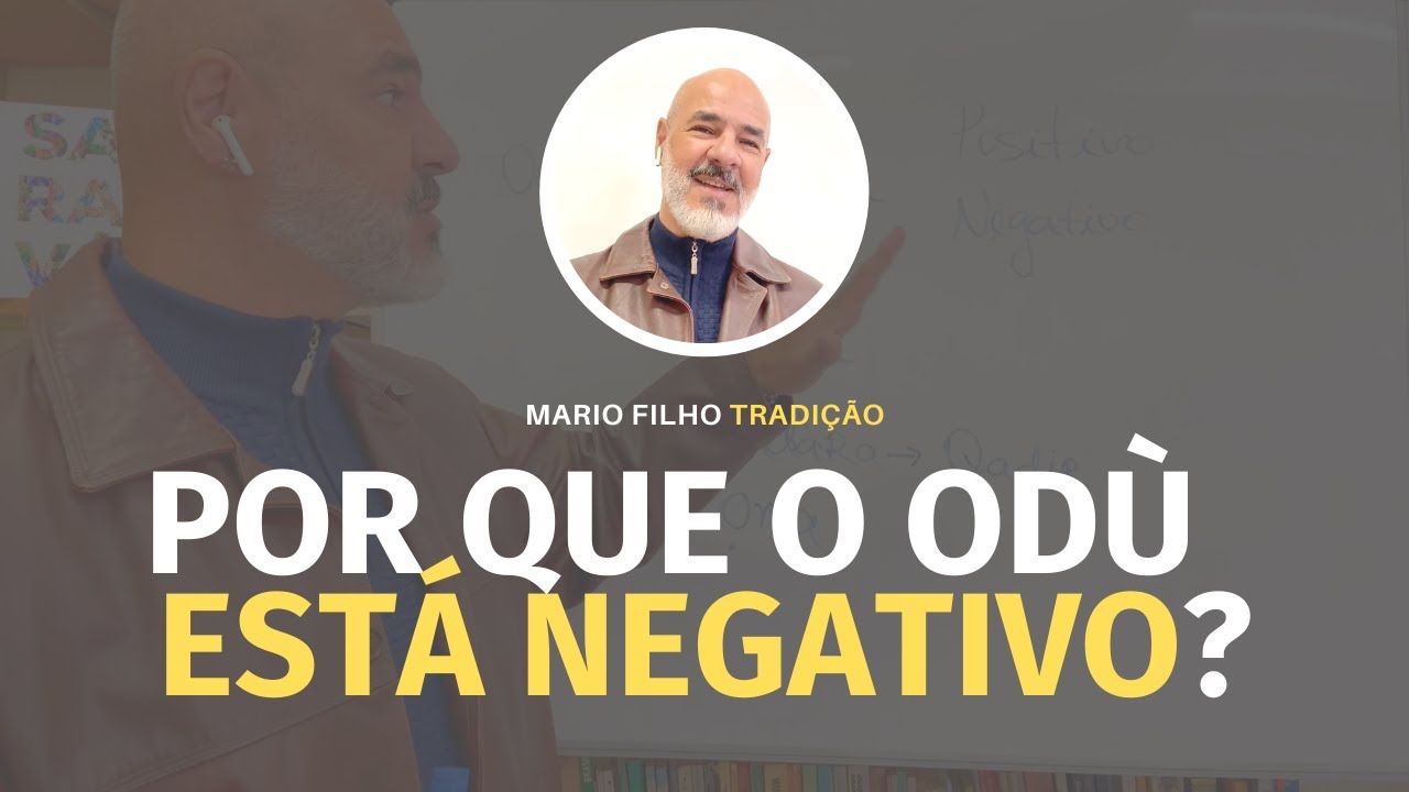 ODÙ NEGATIVO: O que fazer?