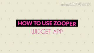 How to use Zooper Widget App screenshot 4