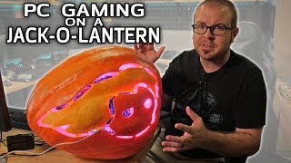 PC Gaming on a Jack-o-Lantern