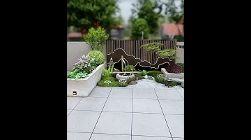 Thiết kế sân vườn đẹp bạn không nên bỏ qua #shortsvideo #thietkenha