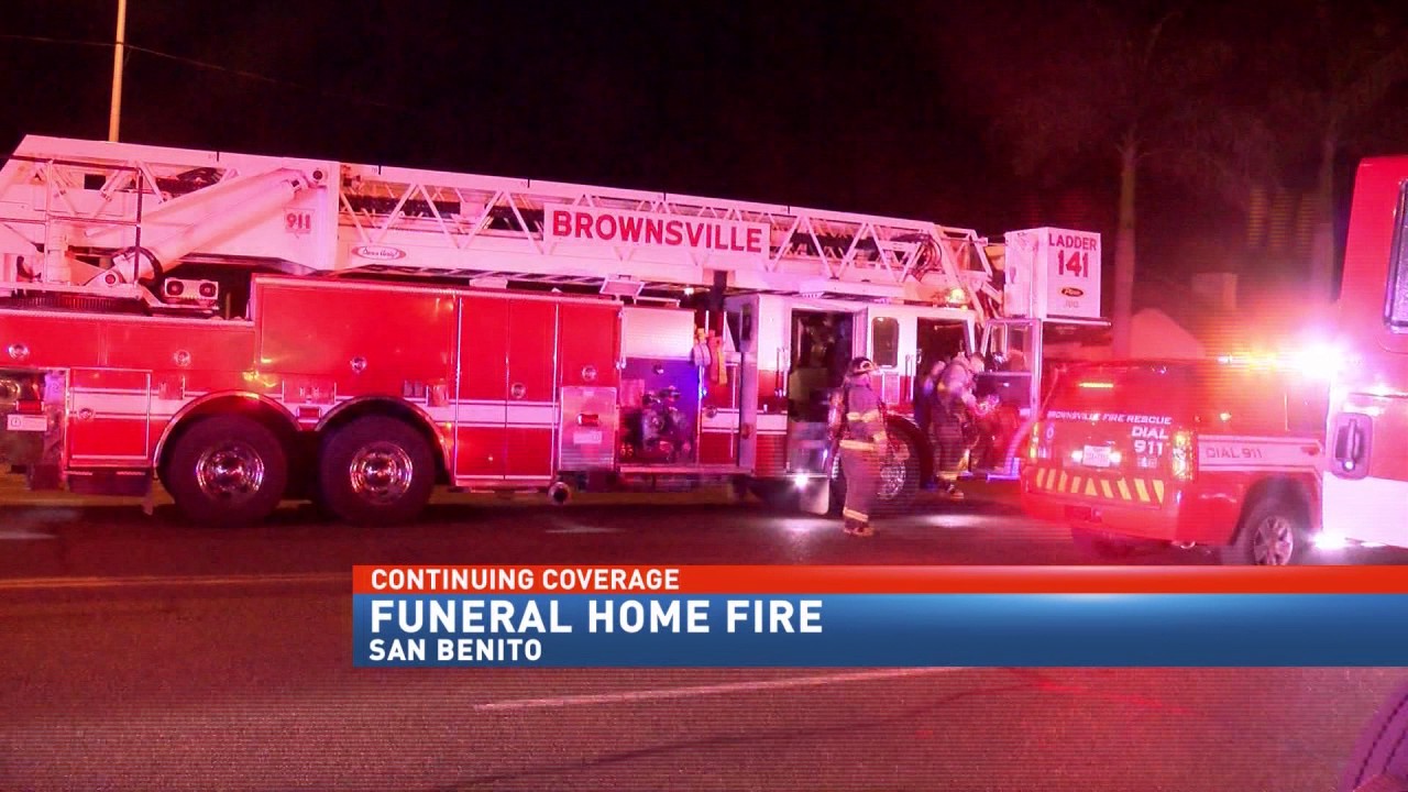 Funeral Home Fire in San Benito YouTube