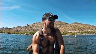 I Went Paddle Boarding in the Desert! | Weekend Vlog
