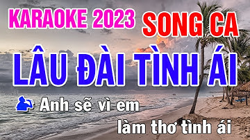 Lâu Đài Tình Ái Karaoke Song Ca Nhạc Sống - Phối Mới Dễ Hát - Nhật Nguyễn