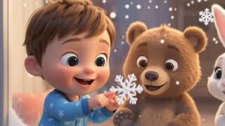 Magical Winter Night ❄️ Cozy Bedtime Stories & Lullabies | Gogobees