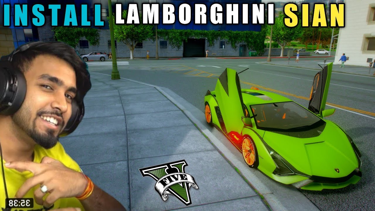 How To Install | Techno Gamez Lamborghini Sian Mod - Gta 5:Techno Gamez ...