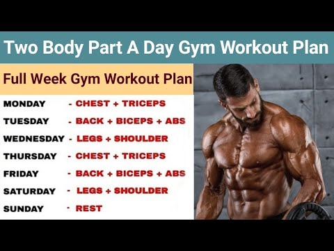 Gym Workout Plan For Muscle Gain