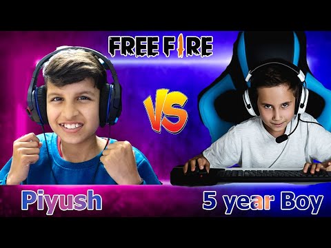 Piyush vs 5 Year old Boy in 1 vs 1 😱││ FREE FIRE 😍