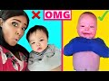 I TRIED BABY LIFE HACKS to see if they work! by 5 Minute Crafts for parents