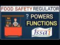 Fssai  powers and functions  structure of food regulatory  hindi