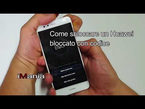 Come sbloccare un dispositivo Huawei a cui non si può più accedere iMania assistenza